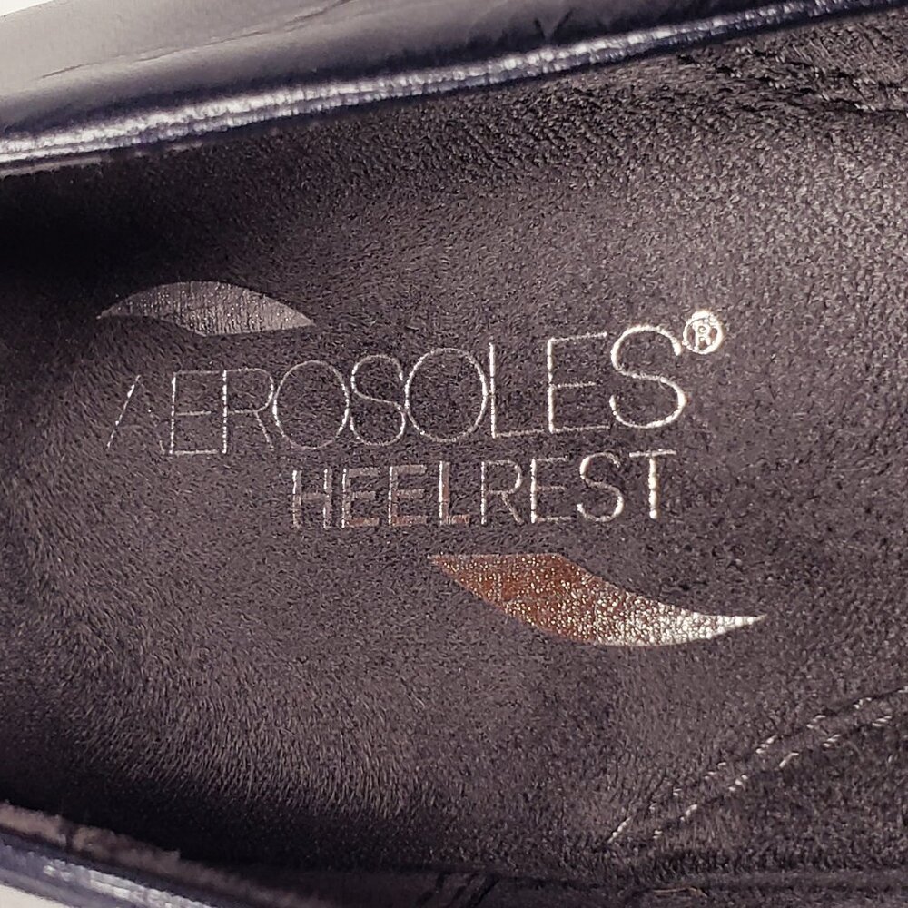 AEROSOLES Women's Navy Blue Heels - Picture 10 of 14